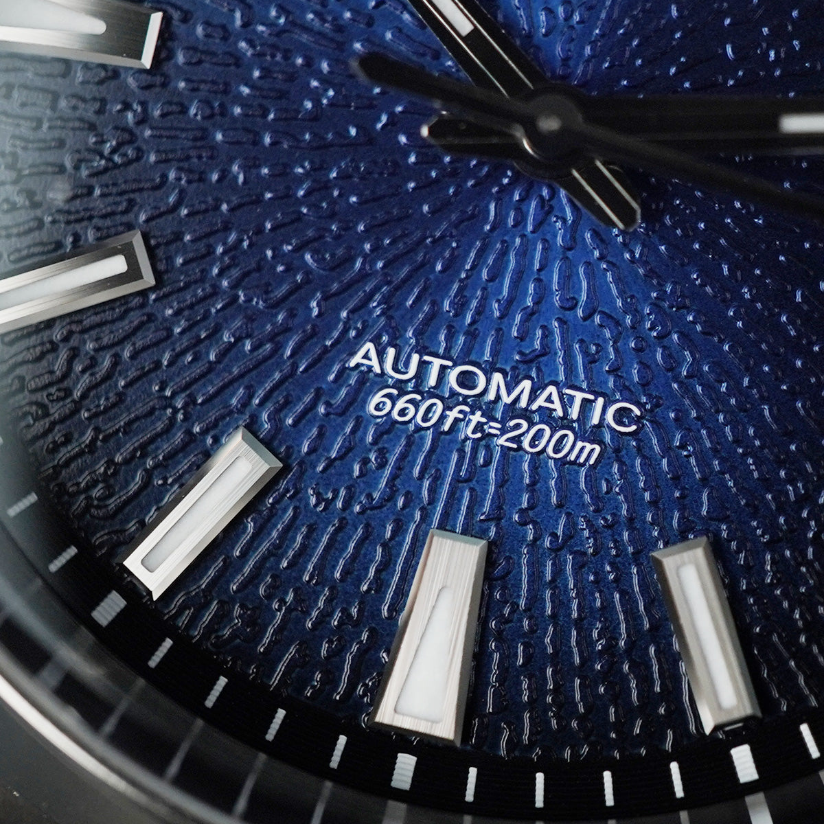 Baltany 3D Smoked Dial S4105 39mm Blue Dial