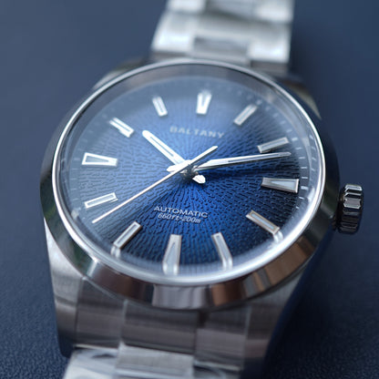 Baltany 3D Smoked Dial S4105 39mm Blue Dial