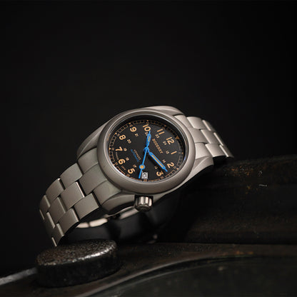 Boderry Voyager Titanium Field 100m Titanium Bracelet - Horology Story Youtube Store