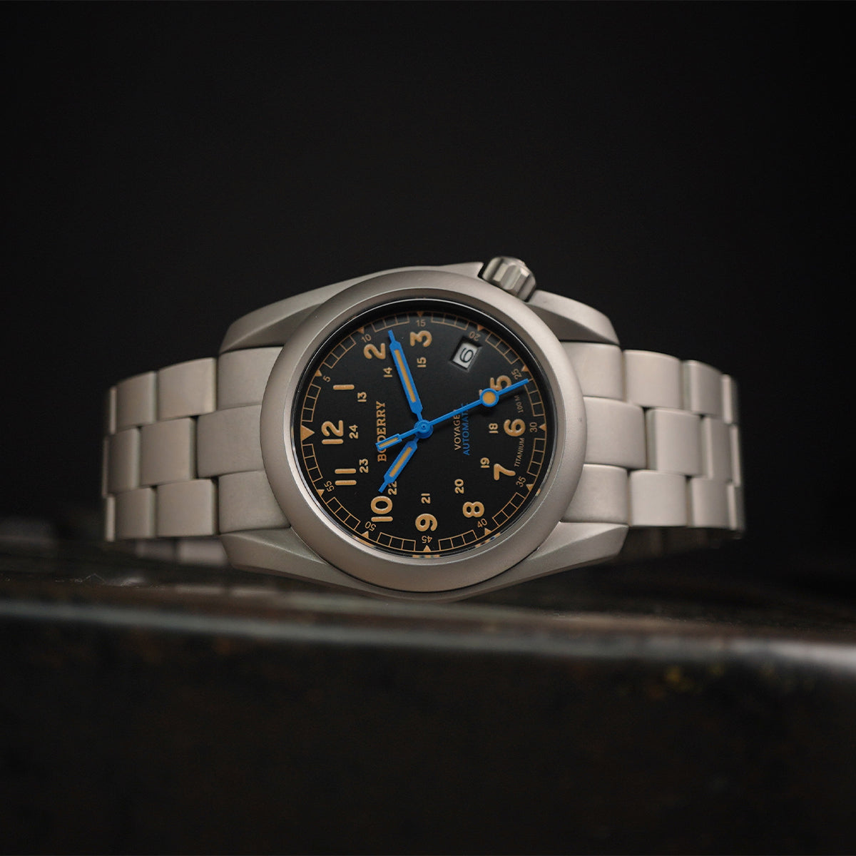 Boderry Voyager Titanium Field 100m Titanium Bracelet - Horology Story Youtube Store