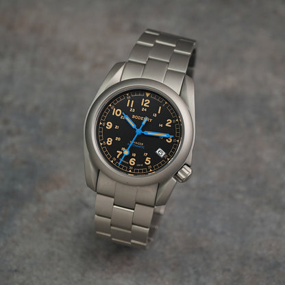 Boderry Voyager Titanium Field 100m Titanium Bracelet - Horology Story Youtube Store