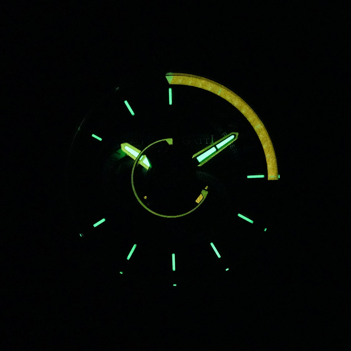 Bonest Gatti King Speed BG8601 Round Shaped Silver Steel Case