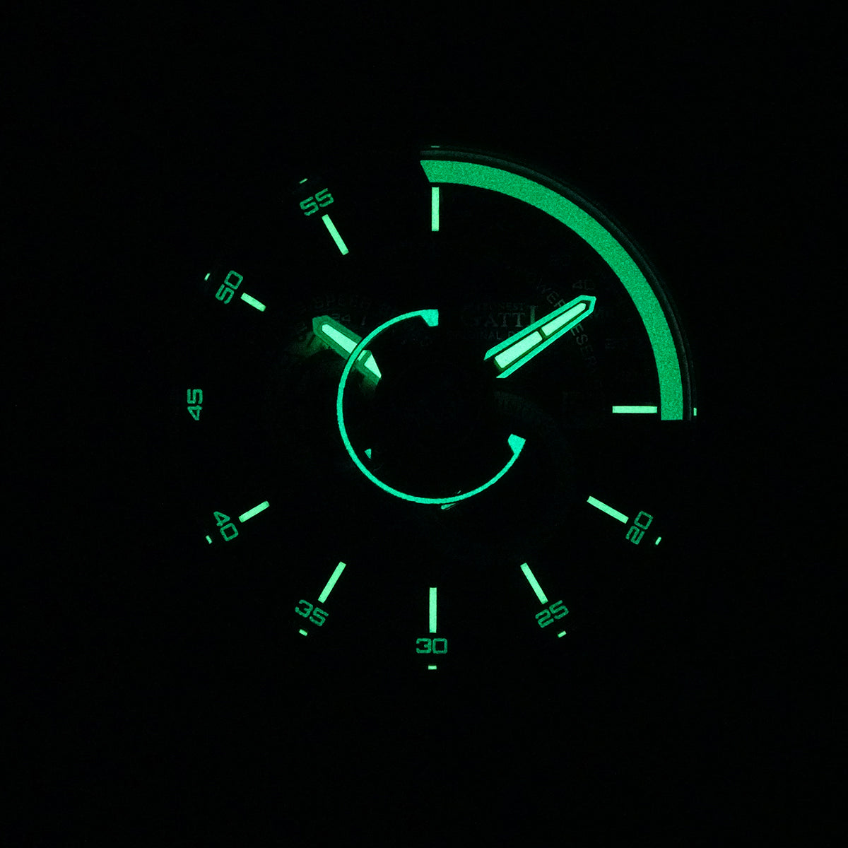 Bonest Gatti King Speed BG8601-A6 Round Shaped Black Steel Case