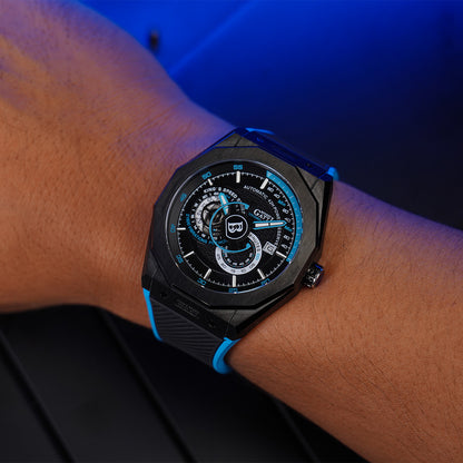 Bonest Gatti King Speed BG8601-A6 Round Shaped Black Steel Case