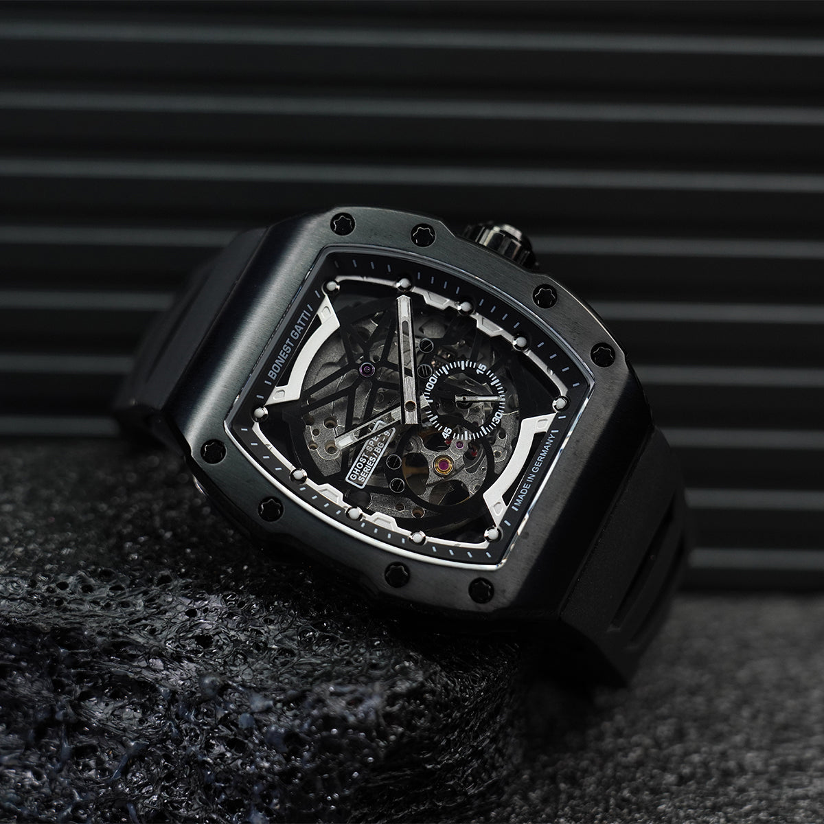 Bonest Gatti Ghost Speed BG9901 Black Steel Case