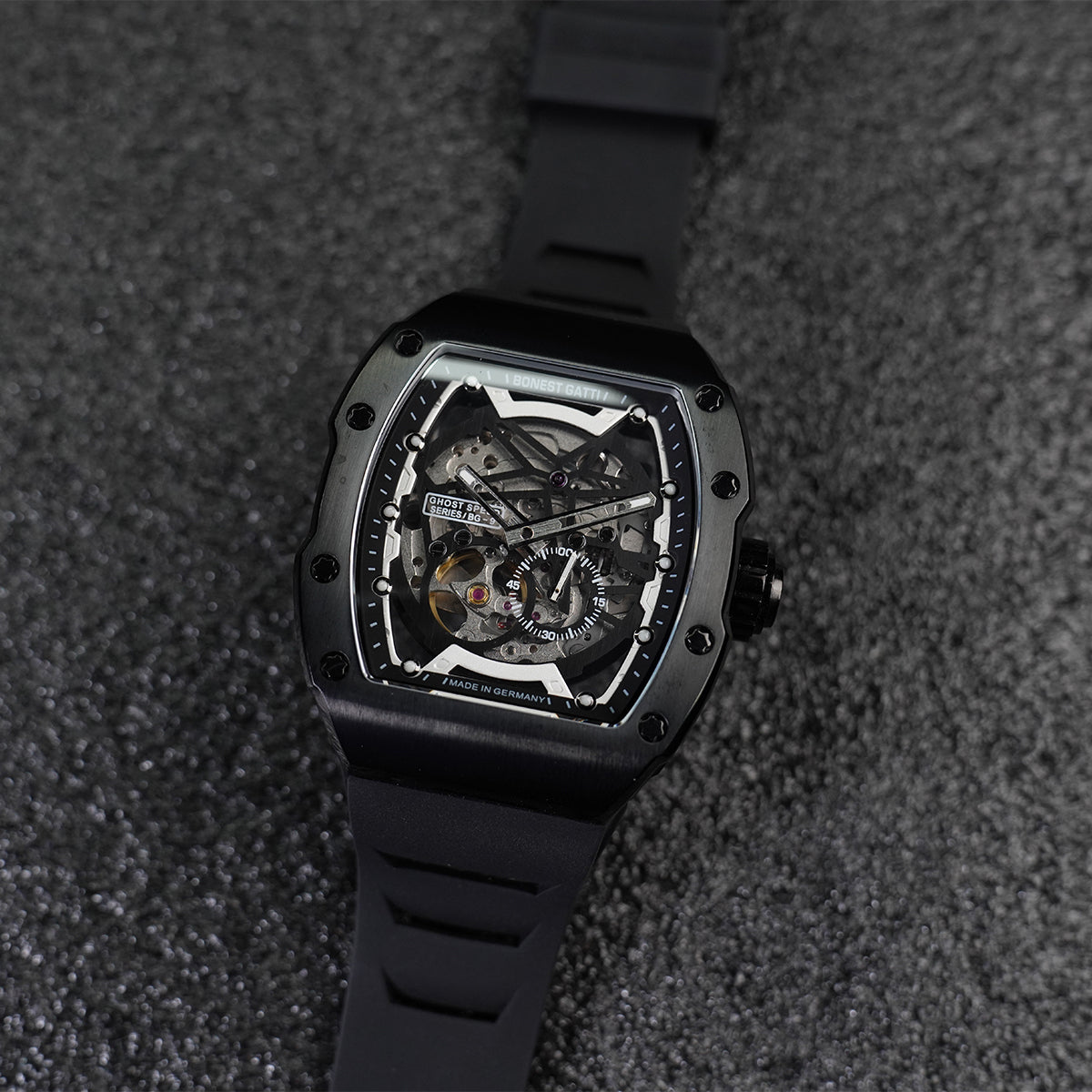Bonest Gatti Ghost Speed BG9901 Black Steel Case