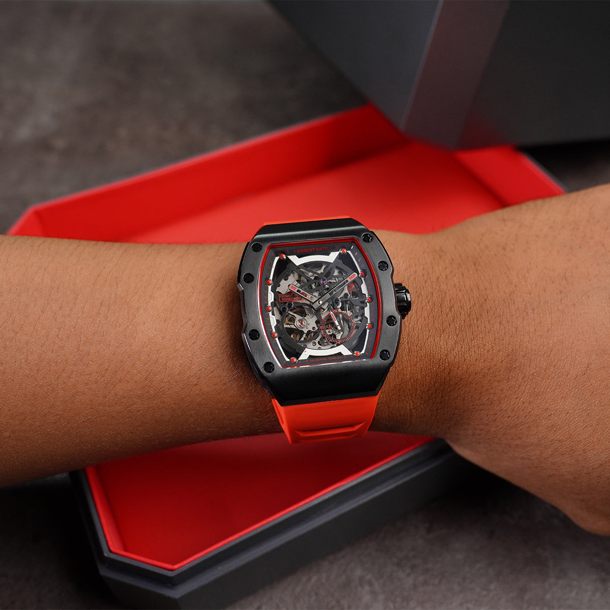 Bonest Gatti Ghost Speed BG9901 Black Steel Case