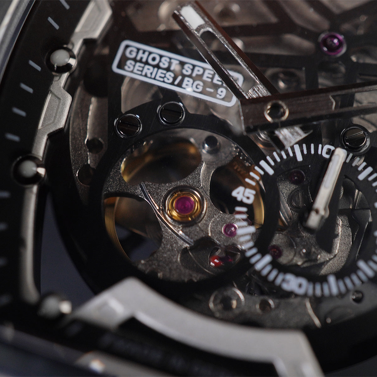 Bonest Gatti Ghost Speed BG9901 Black Steel Case