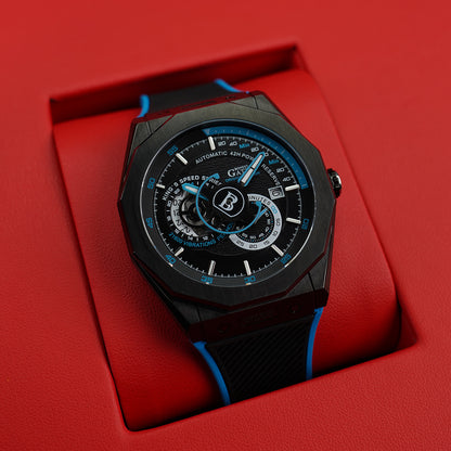 Bonest Gatti King Speed BG8601-A6 Round Shaped Black Steel Case