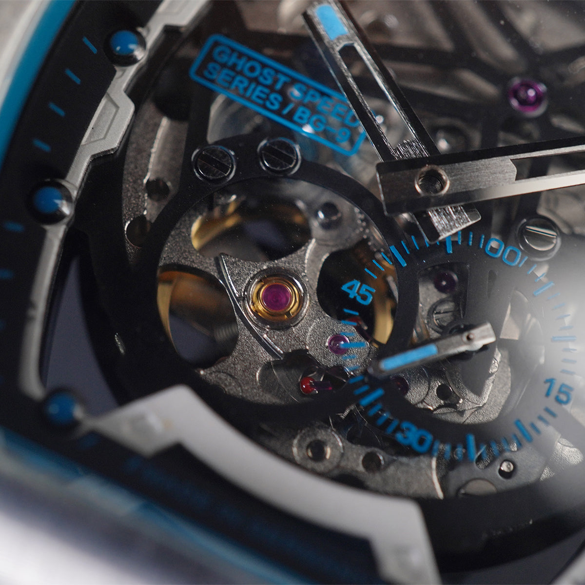 Bonest Gatti Ghost Speed BG9901-A1 Silver Steel Case