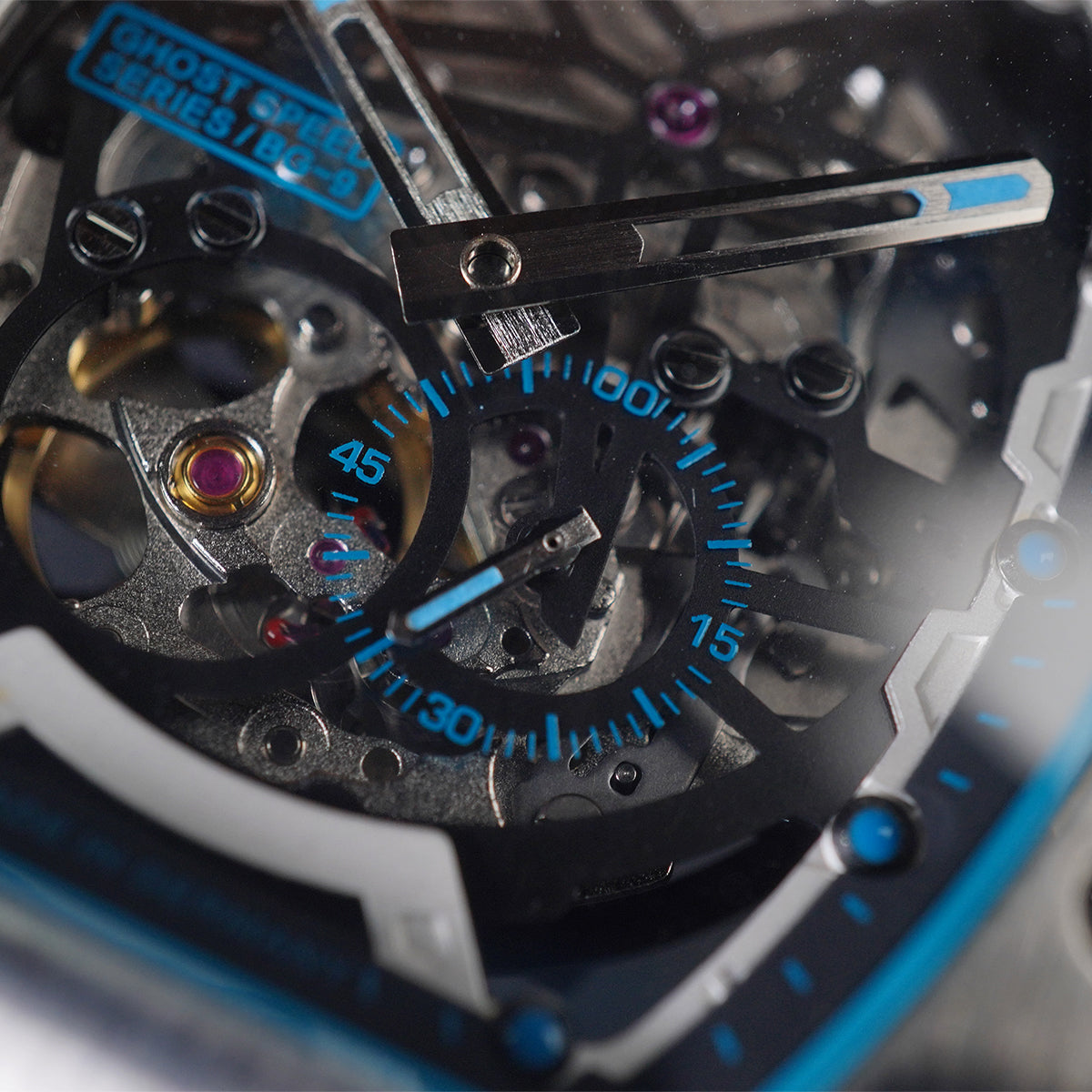 Bonest Gatti Ghost Speed BG9901-A1 Silver Steel Case