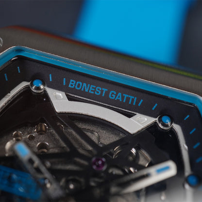 Bonest Gatti Ghost Speed BG9901-A1 Silver Steel Case