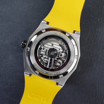 Bonest Gatti King Speed BG8601 Round Shaped Silver Steel Case