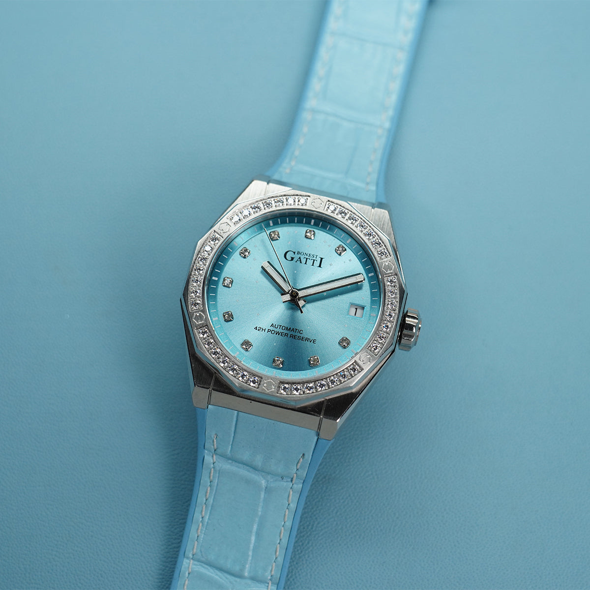 Bonest Gatti Starry Series BG8902 Zirconia Stones Bezel