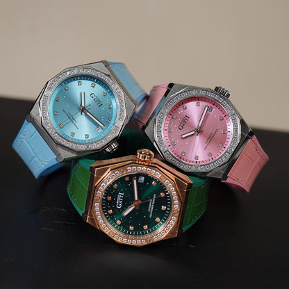 Bonest Gatti Starry Series BG8902 Zirconia Stones Bezel