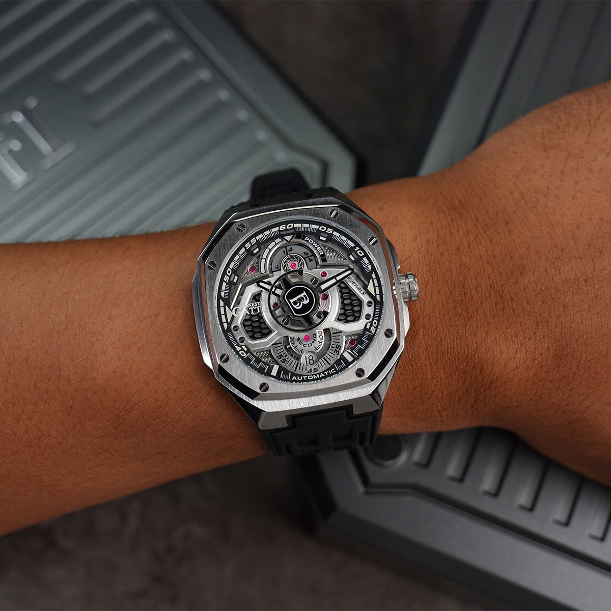 Bonest Gatti Machinery BG5801-A1 Silver Steel Case