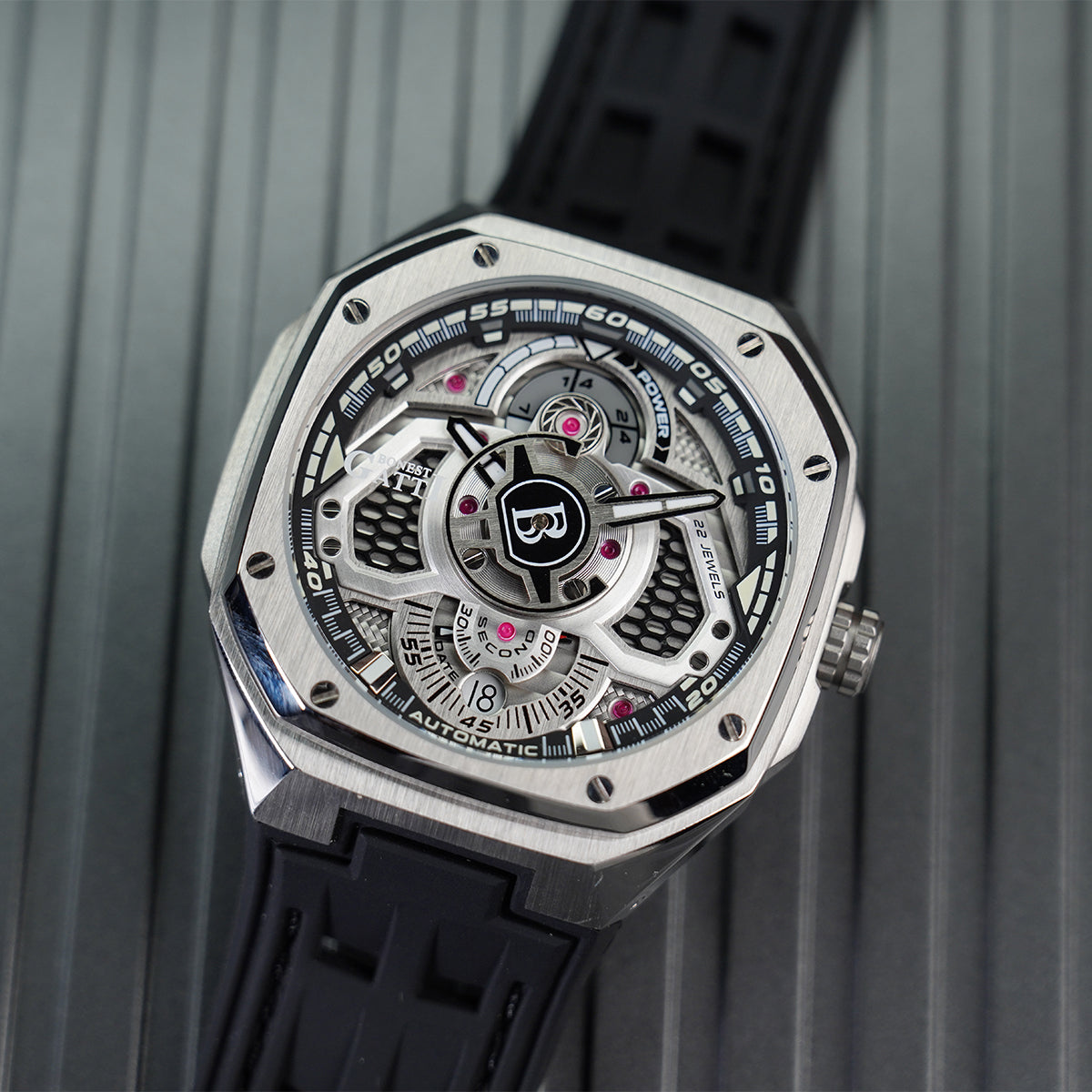 Bonest Gatti Machinery BG5801-A1 Silver Steel Case