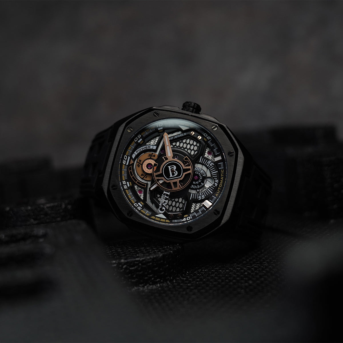 Bonest Gatti Machinery BG5801 Black Steel Case