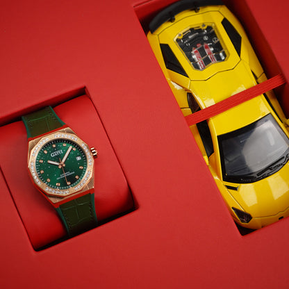 Bonest Gatti Starry Series BG8902 Zirconia Stones Bezel