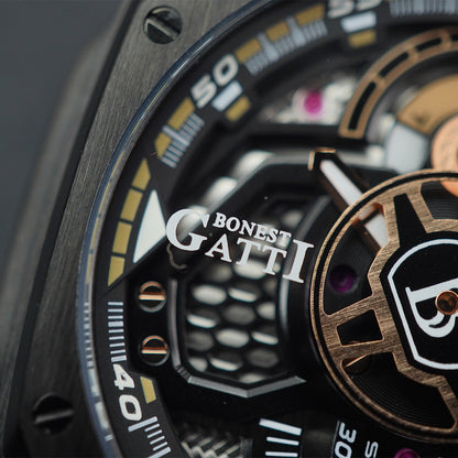 Bonest Gatti Machinery BG5801 Black Steel Case