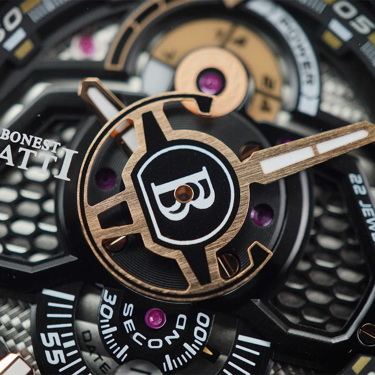 Bonest Gatti Machinery BG5801 Black Steel Case