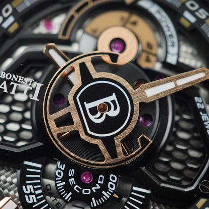 Bonest Gatti Machinery BG5801 Black Steel Case