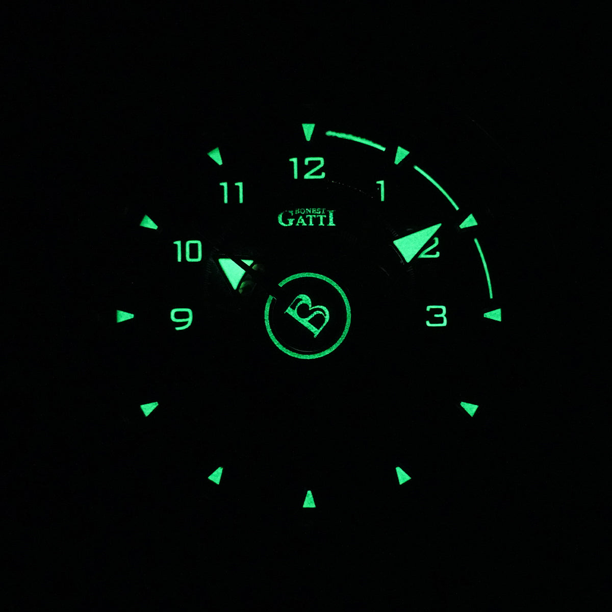 Bonest Gatti Topspeed BG5806 Round Shaped Transparent Case - Horology Story Youtube Store