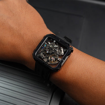 Bonest Gatti King Device BG5804 Square shaped Case - Horology Story Youtube Store