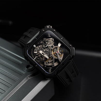 Bonest Gatti King Device BG5804 Square shaped Case - Horology Story Youtube Store