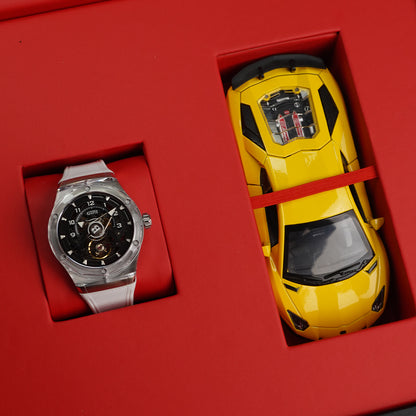 Bonest Gatti Topspeed BG5806 Round Shaped Transparent Case - Horology Story Youtube Store