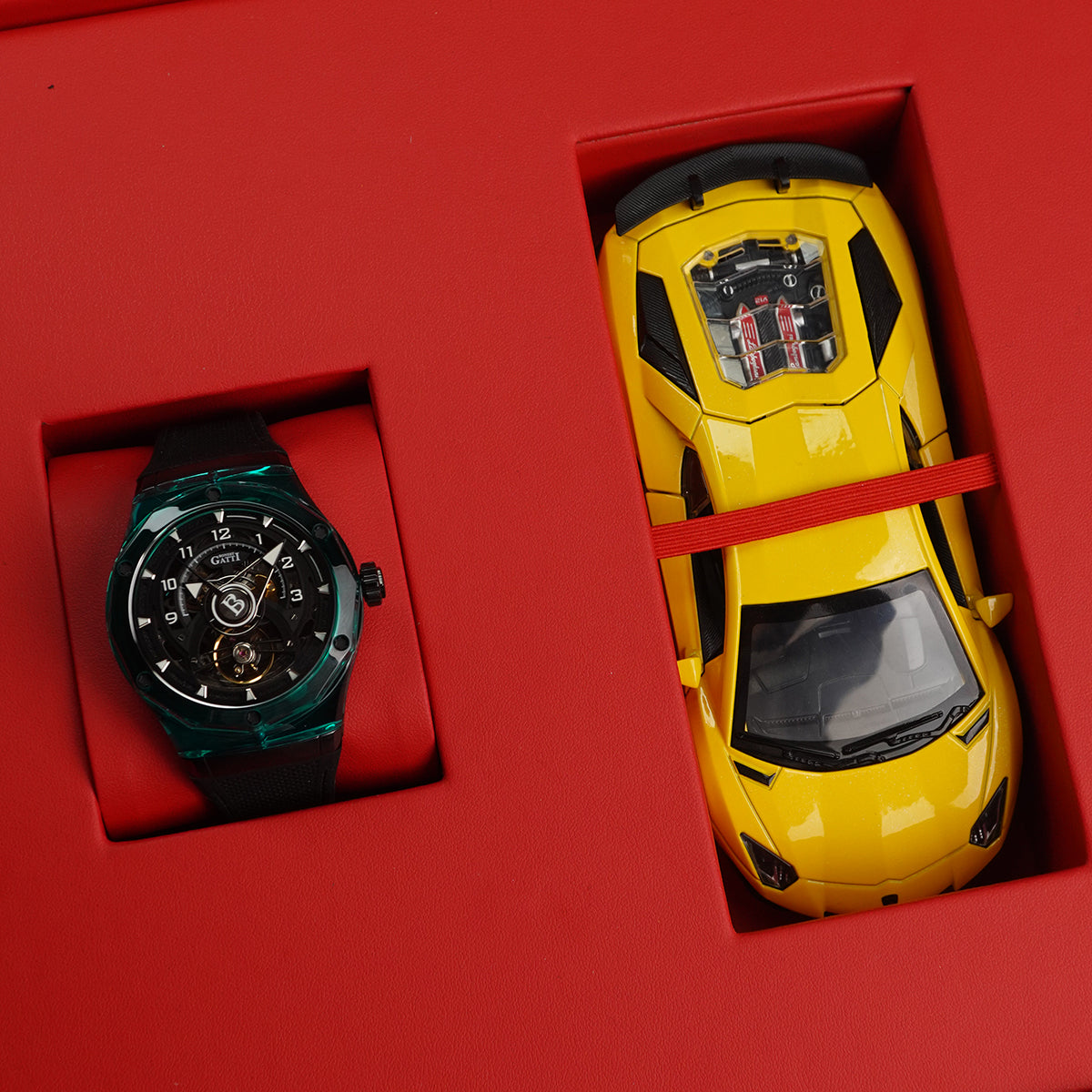 Bonest Gatti Topspeed BG5806 Round Shaped Transparent Case - Horology Story Youtube Store