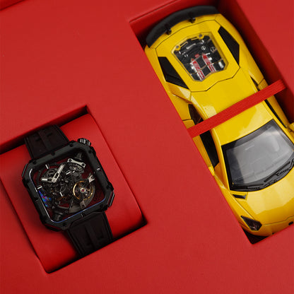 Bonest Gatti King Device BG5804 Square shaped Case - Horology Story Youtube Store