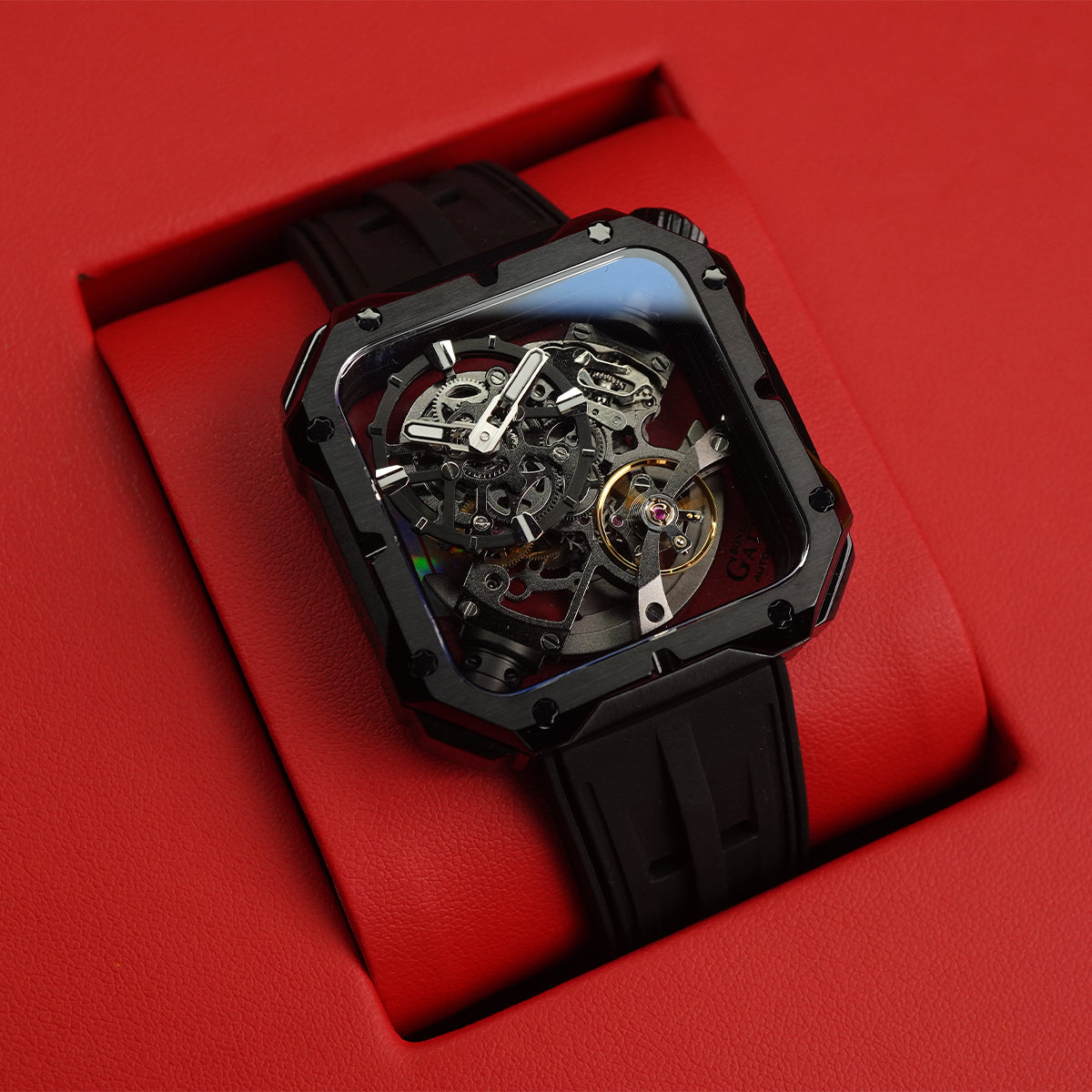 Bonest Gatti King Device BG5804 Square shaped Case - Horology Story Youtube Store