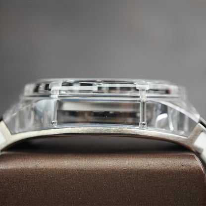 Bonest Gatti Topspeed BG5806 Round Shaped Transparent Case - Horology Story Youtube Store