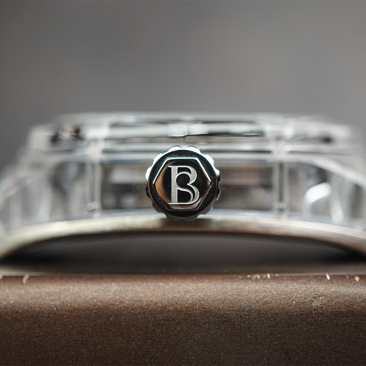 Bonest Gatti Topspeed BG5806 Round Shaped Transparent Case - Horology Story Youtube Store