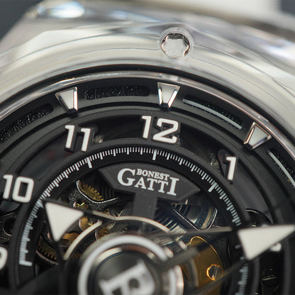 Bonest Gatti Topspeed BG5806 Round Shaped Transparent Case - Horology Story Youtube Store