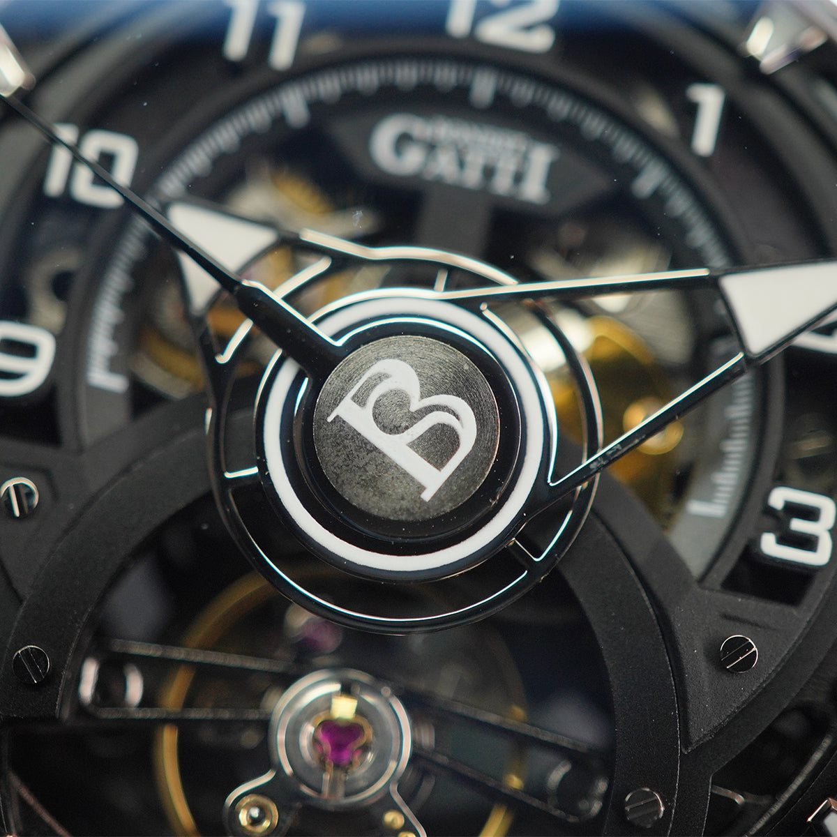 Bonest Gatti Topspeed BG5806 Round Shaped Transparent Case - Horology Story Youtube Store