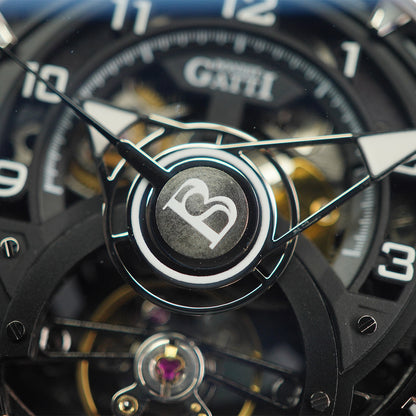 Bonest Gatti Topspeed BG5806 Round Shaped Transparent Case - Horology Story Youtube Store