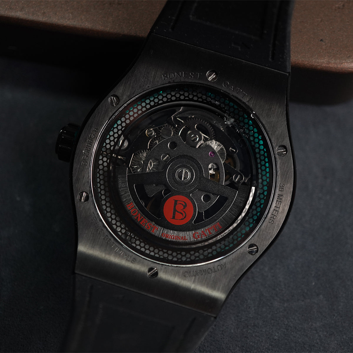 Bonest Gatti Topspeed BG5806 Round Shaped Transparent Case - Horology Story Youtube Store