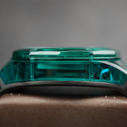 Bonest Gatti Topspeed BG5806 Round Shaped Transparent Case - Horology Story Youtube Store