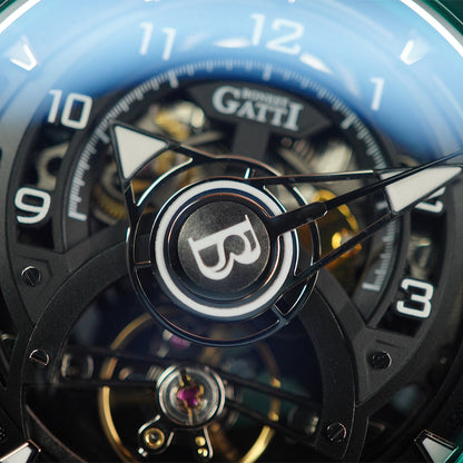 Bonest Gatti Topspeed BG5806 Round Shaped Transparent Case - Horology Story Youtube Store