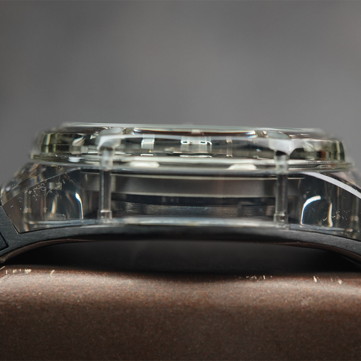 Bonest Gatti Topspeed BG5806 Round Shaped Transparent Case - Horology Story Youtube Store