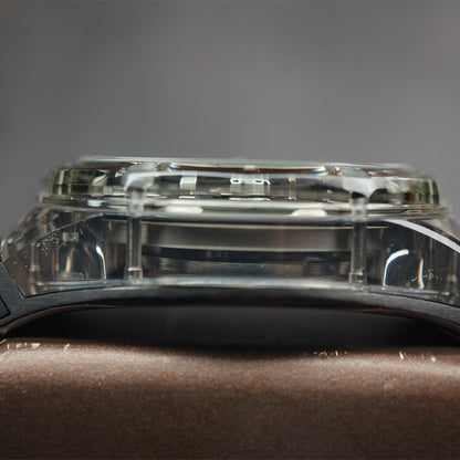 Bonest Gatti Topspeed BG5806 Round Shaped Transparent Case - Horology Story Youtube Store