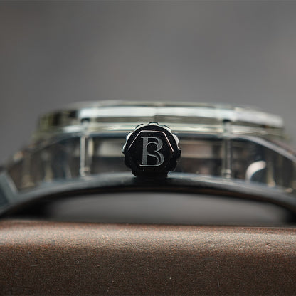 Bonest Gatti Topspeed BG5806 Round Shaped Transparent Case - Horology Story Youtube Store