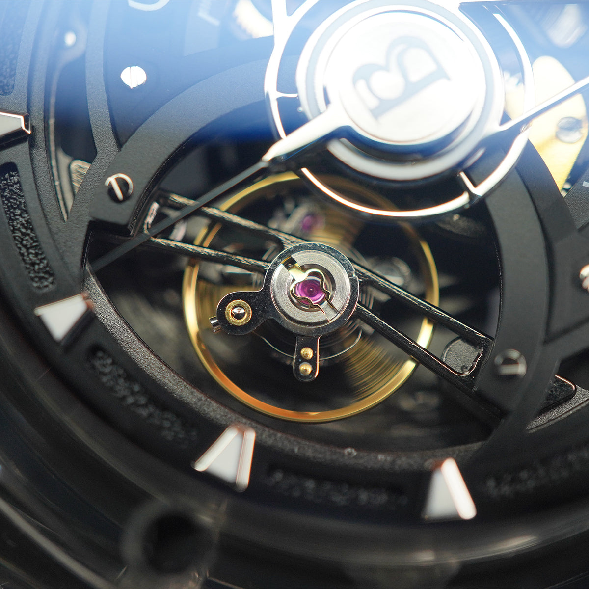 Bonest Gatti Topspeed BG5806 Round Shaped Transparent Case - Horology Story Youtube Store