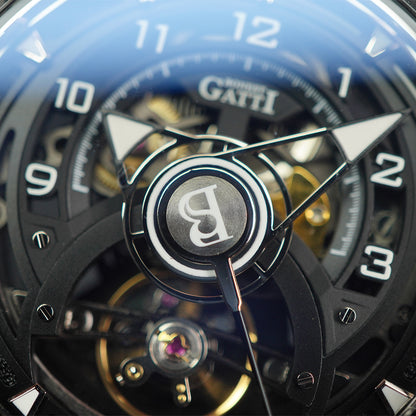 Bonest Gatti Topspeed BG5806 Round Shaped Transparent Case - Horology Story Youtube Store