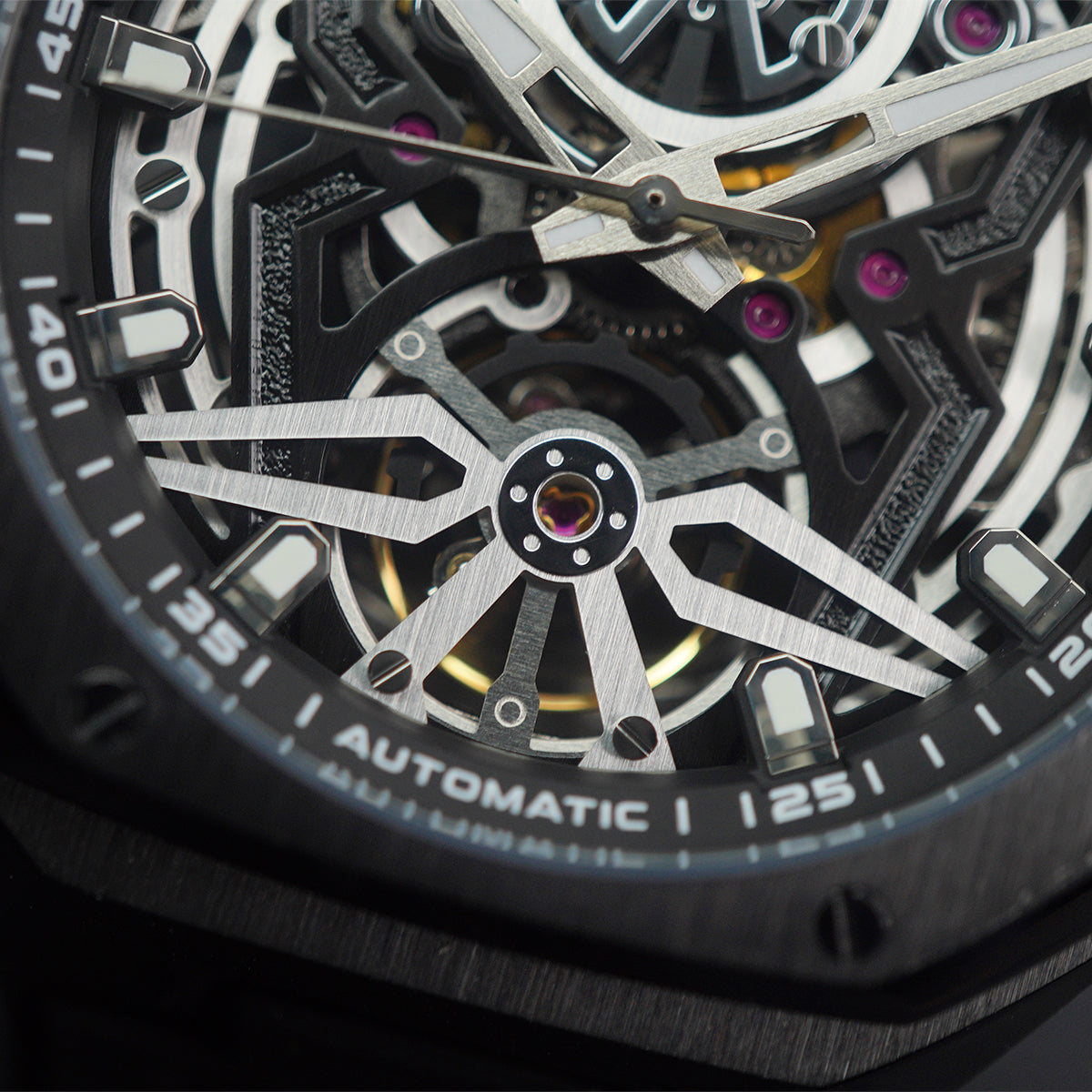 Bonest Gatti Reverse Gravity BG5802 Black Steel Case