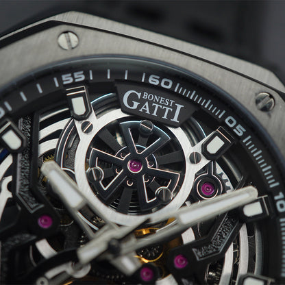 Bonest Gatti Reverse Gravity BG5802 Black Steel Case