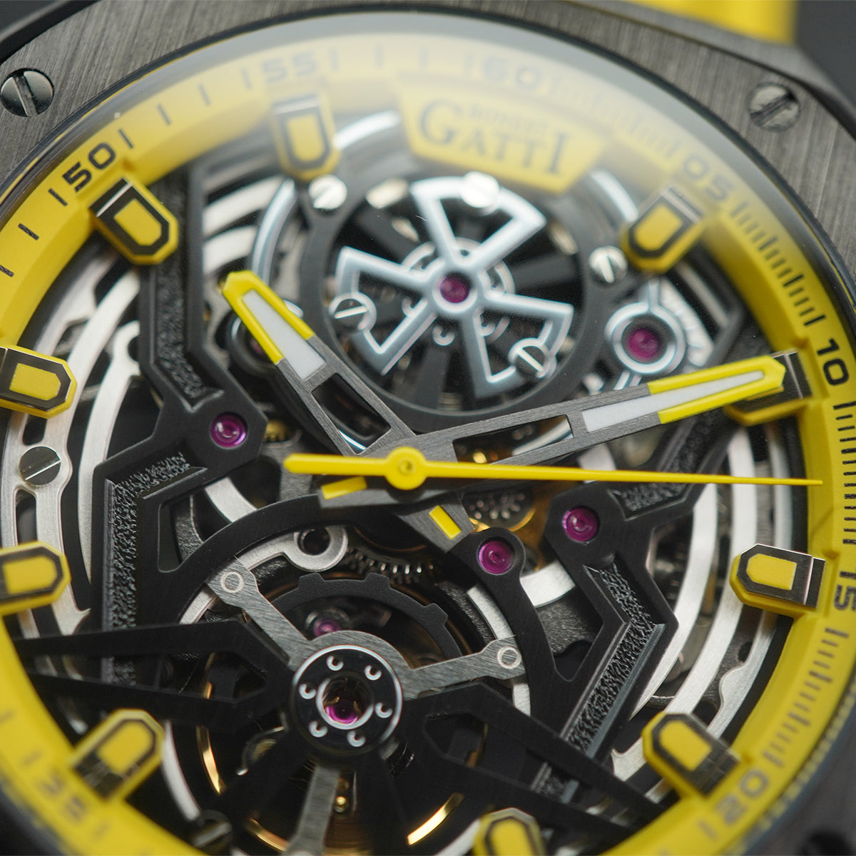 Bonest Gatti Reverse Gravity BG5802 Black Steel Case