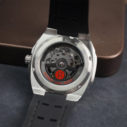 Bonest Gatti Reverse Gravity BG5802-A1 Silver Steel Case